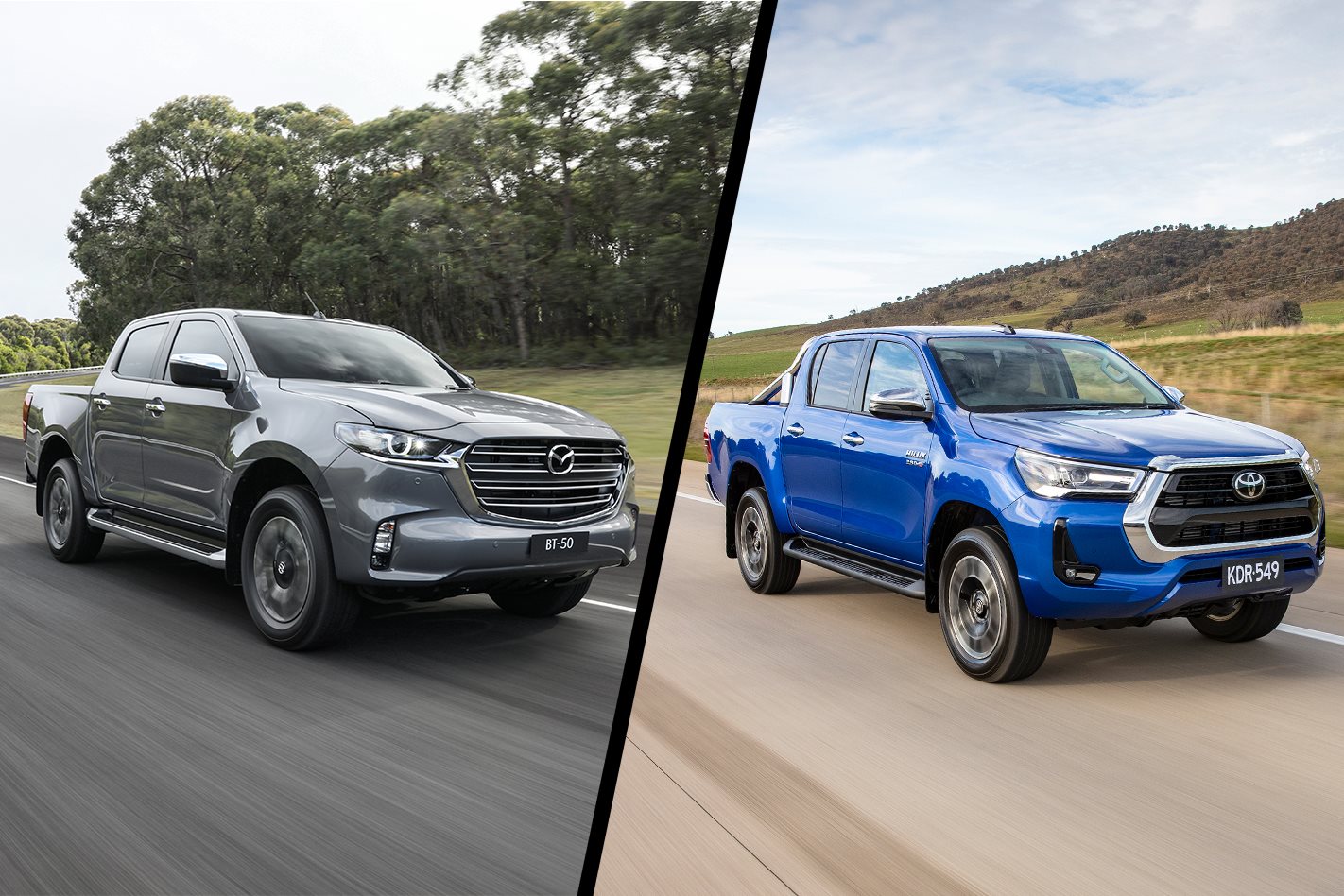 mazda bt-50 vs toyota hilux